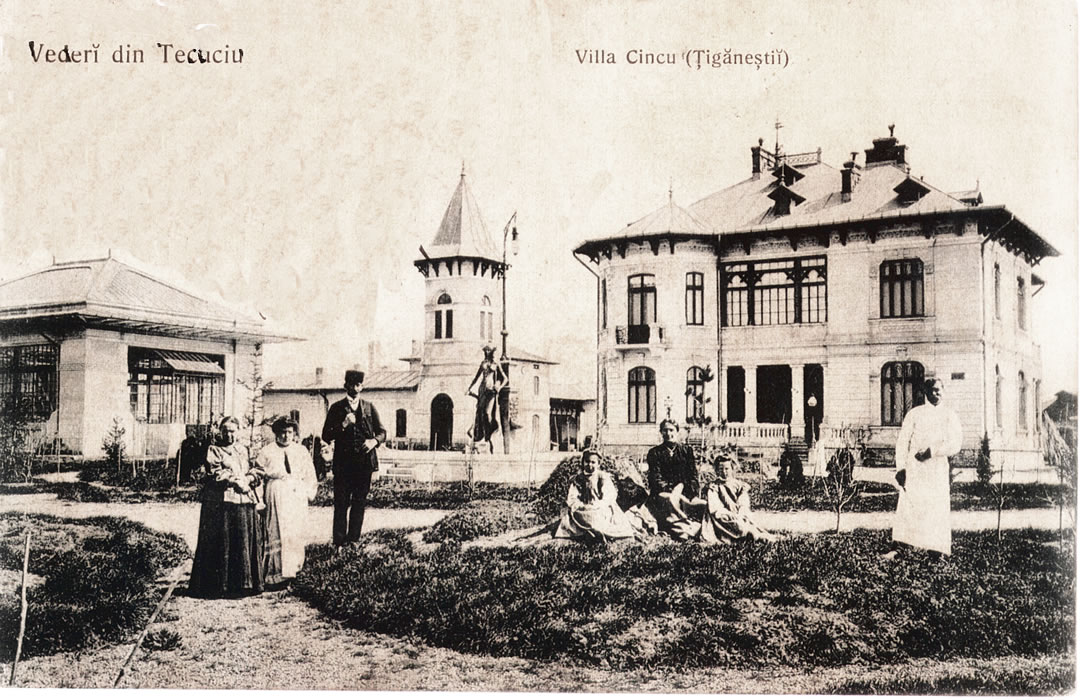 Vila sau Palatul Cincu de la Tiganesti